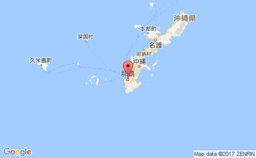 冲绳港口地图
